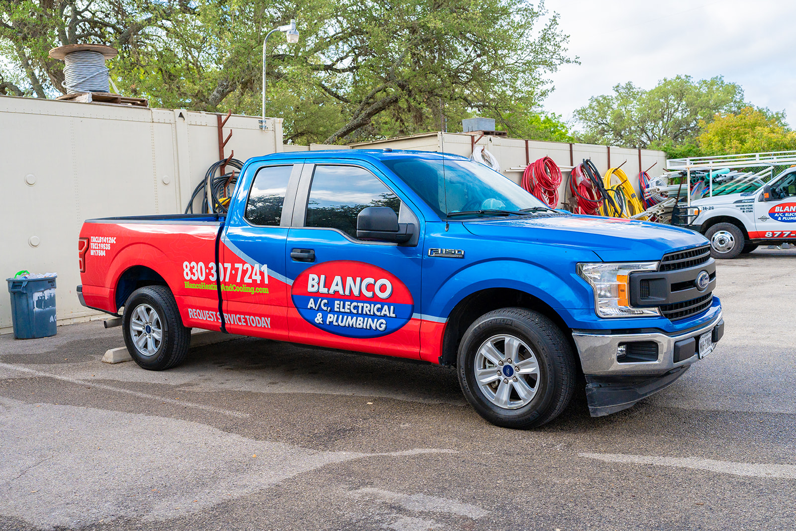 Blanco AC, Electrical and Plumbing truck providing Blanco, TX with excellent plumbing services